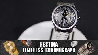 Festina Timeless Chronograph F206944 Огляд\Review by secundacomua [upl. by Ruenhs]