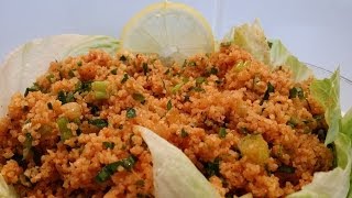 Kısır Nasıl Yapılır  Kısır Tarifi  Bulgur Salat [upl. by Delle]