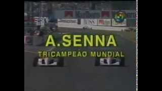 Ayrton Senna Tricampeão Mundial 1991 [upl. by Ierbua]