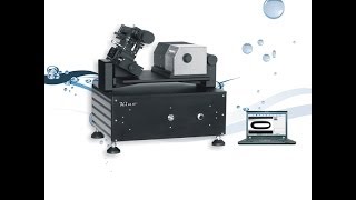 spinning drop interfacial tensiometer TX500K for measurement of interface tension [upl. by Anialeh]