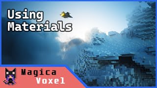 Magicavoxel Tutorials  Using Materials [upl. by Gilroy]