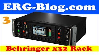 X32 Rack Part 3 Recording Test [upl. by Emmer]