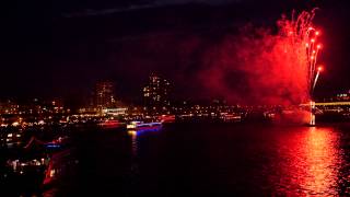 Kölner Lichter 2014  Schiffskonvoi amp Feuerwerk  HD [upl. by Nat]