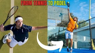 How to Transition from Tennis to Padel [upl. by Eerolam]