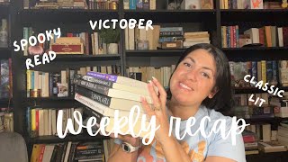 Weekly reading recap  Victober Update  Spooky Update [upl. by Nae642]