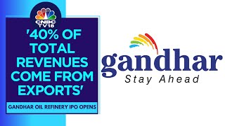 Export Business Is Growing Faster Than Domestic Gandhar Oil Refinery  CNBC TV18 [upl. by Hazard]