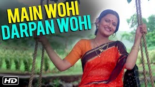 Main Wohi Darpan Video Song  Geet Gaata Chal  Sachin  Sarika  Ravindra Jain  Geet Gaata Chal [upl. by Eyde]