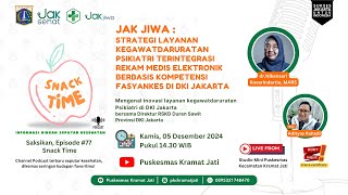 JAK JIWA  Podcast Snack Time eps 77 [upl. by Lesirg]