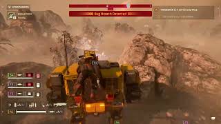 helldivers 2 mech riding [upl. by Siseneg519]