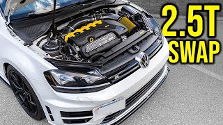 RS3 Engine in a MK7 Golf R  Owner Spotlight [upl. by Orr]