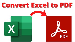 How to Convert Excel to PDF [upl. by Nino]