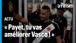 Dimitri Payet accueilli par des centaines de supporters en folie à Rio de Janeiro [upl. by Hax957]