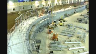 US Navys MASK wave pool  timelapse of the construction [upl. by Dadivitan647]