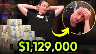 Clash for Cash Tom Dwans Critical 1129000 Poker Decision [upl. by Alekal]