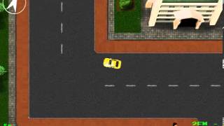 Sim Taxi  Flash Game  Casual Gameplay [upl. by Ecerahc]