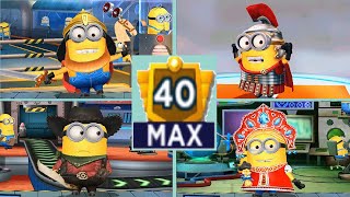 Cowboy  Bogatyr  Tzarevna  Legionary Minion Rush Rank All Room 3 stars Rewards 40 iOS gameplay [upl. by Lissner134]