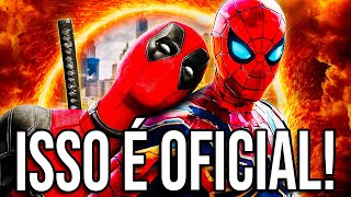 OFICIAL Marvel Studios quer Deadpool e HomemAranha JUNTOS [upl. by Jacquie654]