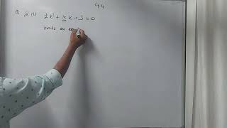 class 10th ex44 question 2 first part solvedyoutubevideo [upl. by Ohcirej]