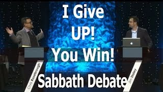 The Point Chris Rosebrough Concedes Jim Staley Is Right About The Sabbath Debate [upl. by Ssilb]