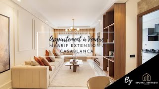 Appartement Neuf à Vendre  Casablanca 124m² sur Maarif Extension  Prix  18500 MADm2 [upl. by Nallad]