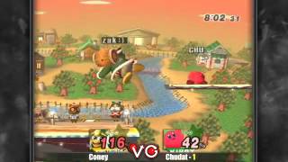 Xanadu LQF  Chu Kirby Vs Coney D3  SSBB [upl. by Laeynad]