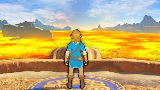 Breath of the Wild but the floor is lava [upl. by Danialah]