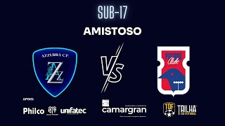 AZZURRA CF x PARANÁ CLUBE  AMISTOSO  SUB 17 [upl. by Aisul]