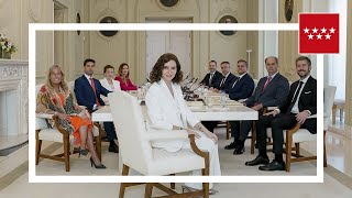 Presentación de los nuevos consejeros del Gobierno de la Comunidad de Madrid [upl. by Damali221]