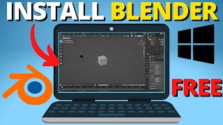 How to Download Blender on PC amp Laptop for FREE [upl. by Leeanne]