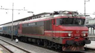 SŽ Slovenian Railways Intercity 503 quotPohorjequot Maribor  Koper hauled by 363 at Ljubljana [upl. by Anelhtac493]