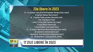 17 ZILE LIBERE ÎN 2023 [upl. by Anek]