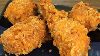 Fried chicken Recipe  How to make Crispy Chicken Fry [upl. by Vergil89]