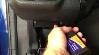 OBD 2 Diagnose Buchse Ford Galaxy 2011 [upl. by Cogn]