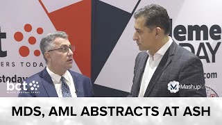 Dr Scheinberg Highlights MDS AML Abstracts at ASH 2023 [upl. by Jeffers635]