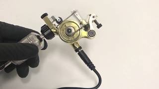 Jackhammer Rotary Tattoo Machine Demo [upl. by Votaw]