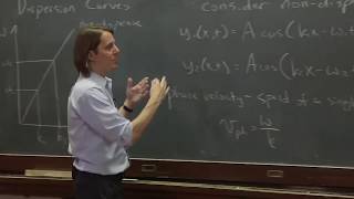 PHYS 201  Dispersion 3  Reading Dispersion Curves [upl. by Marinna]