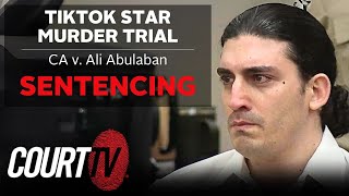 LIVE CA v Ali Abulaban  Sentencing  TikTok Star Murder Trial [upl. by Eyssej]