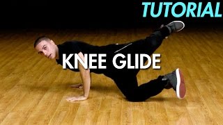 How to Knee Glide Hip Hop Dance Moves Tutorial  Mihran Kirakosian [upl. by Erlin101]