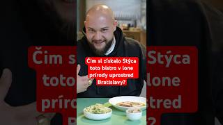 Čim si získalo Stýca toto bistro v lone prírody uprostred Bratislavy shorts [upl. by Ahtar412]