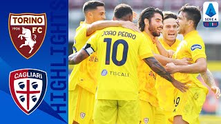 Torino 23 Cagliari  Belotti and Simeone Bag Braces in 5Goal Thriller  Serie A TIM [upl. by Odicalp]