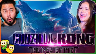 GODZILLA x KONG THE NEW EMPIRE Trailer 2 Reaction [upl. by Cammi6]