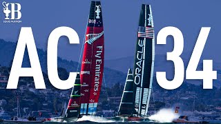 34th Americas Cup  ALL RACES  Race 1  19 [upl. by Liebowitz902]