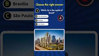 Can You Guess These Facts About Brasilia  Brasilia QUIZ Challenge [upl. by Dekow637]