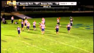 Neuqua Valley RB Joey Rhattigan 7 Yard TD Run [upl. by Ahsiea827]