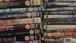 My WWE DVDBlu Ray Collection 2024 Part 1 19852004 feat Tagged Classics [upl. by Grizel108]