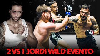 Jordi Wild evento 2 VS 1 CESAR ALONSO DESTRUYE a 2 OPONENTES [upl. by Mcgregor389]