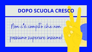 Doposcuola CRESCO [upl. by Kilroy]