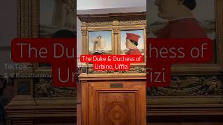 The Duke amp Duchess of Urbino Uffizi Gallery florence renaissance painting art [upl. by Barfuss]