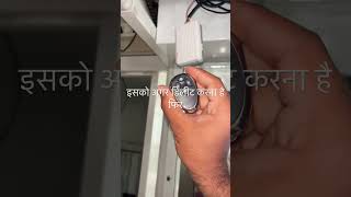 Rolling shutter motor reciver remote adding automaticdoors remotegate reciver viralshorts viral [upl. by Tletski]