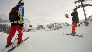 Go Pro HD Axamer Lizum I Ski [upl. by Aratak]